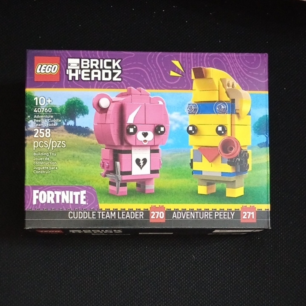LEGO BrickHeadz Fortnite Cuddle Team Leader & Adventure Peely Set